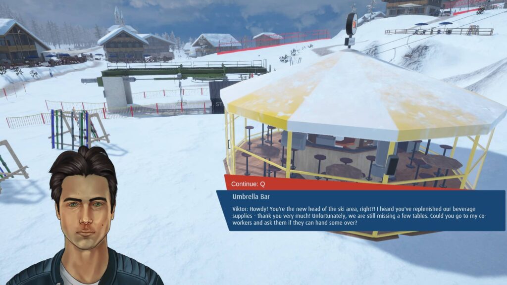 Alpine The Simulation Game - příběh
