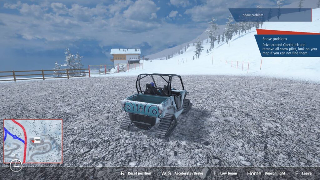 Alpine The Simulation Game - problém