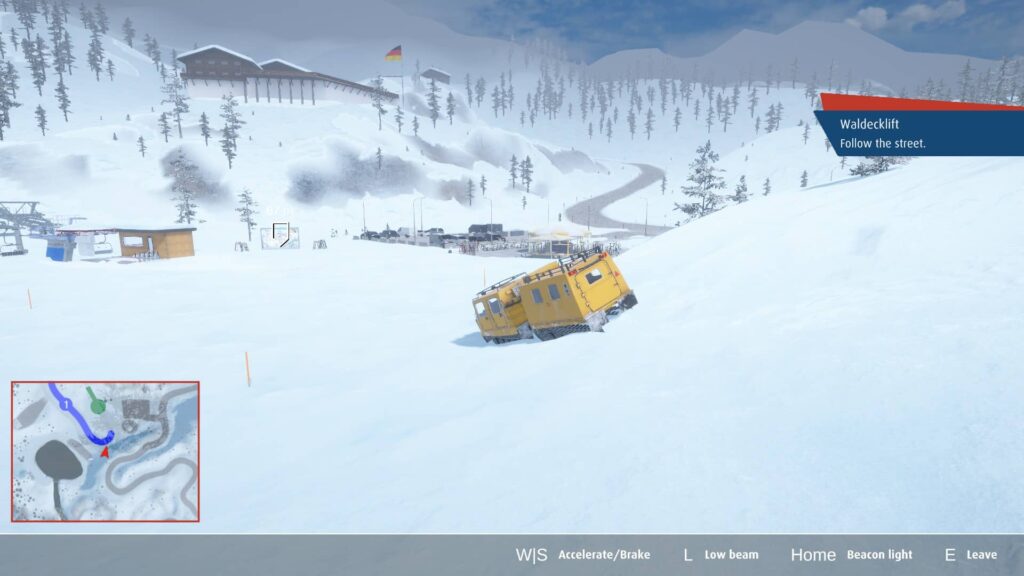 Alpine The Simulation Game - stroj