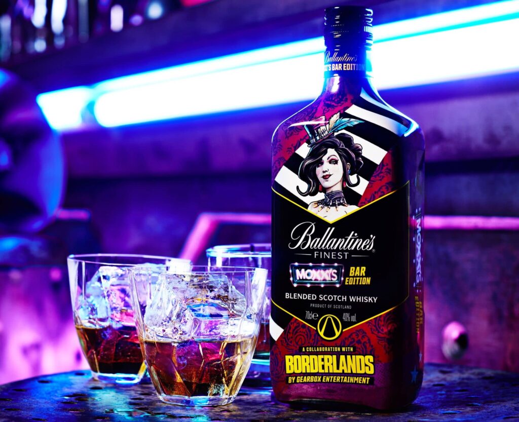 Borderlands Ballantine's Whisky – whisky