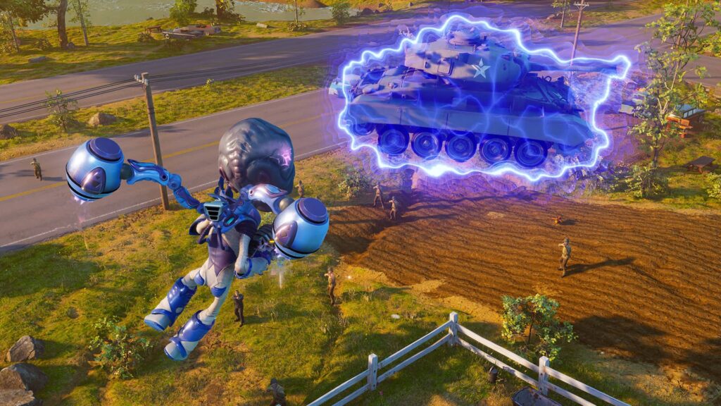 Destroy All Humans! – ovladani tanku