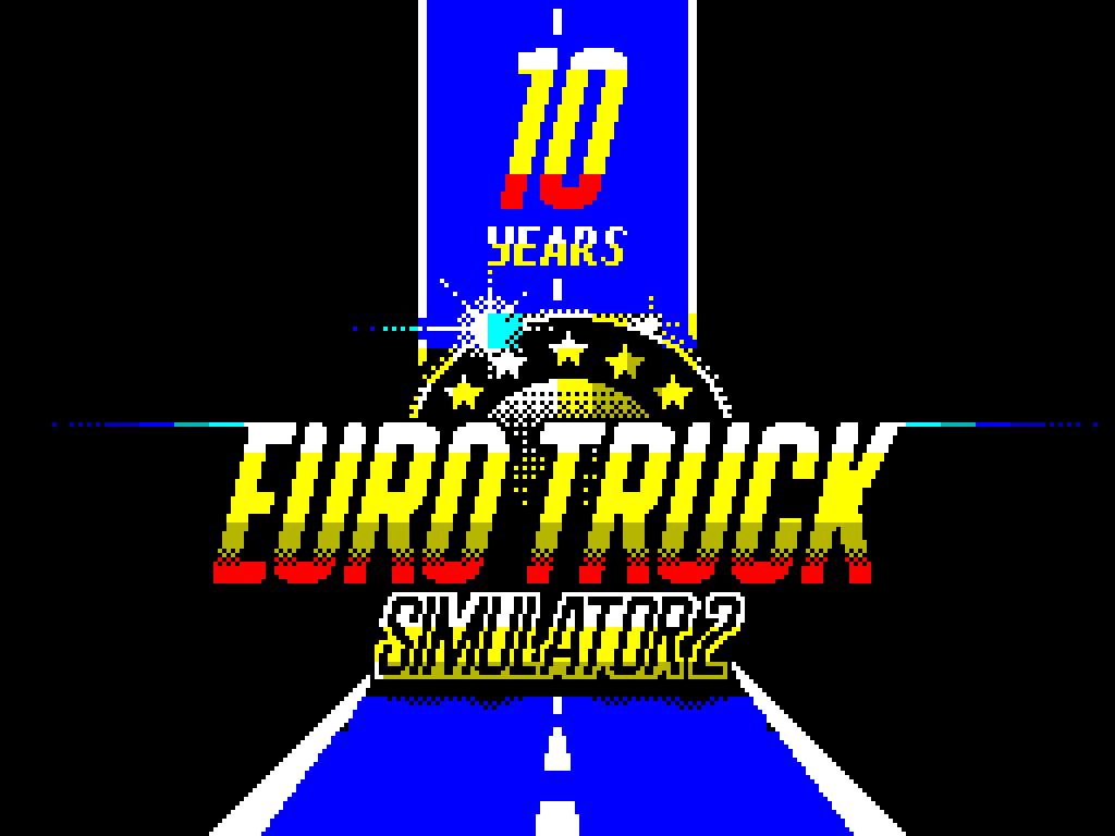 ETS2 ZX Spectrum Edition - desáté výročí
