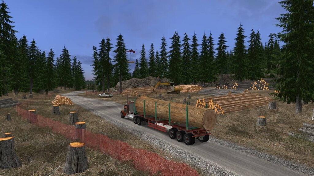 Extreme Trucker 2 - dřevařský průmysl