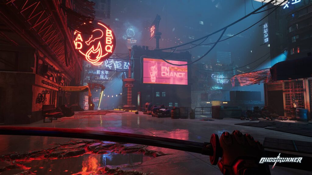Ghostrunner – katana