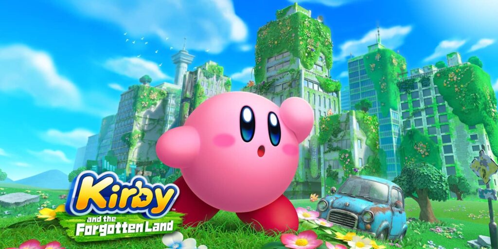 Kirby and the Forgotten Land – Cover