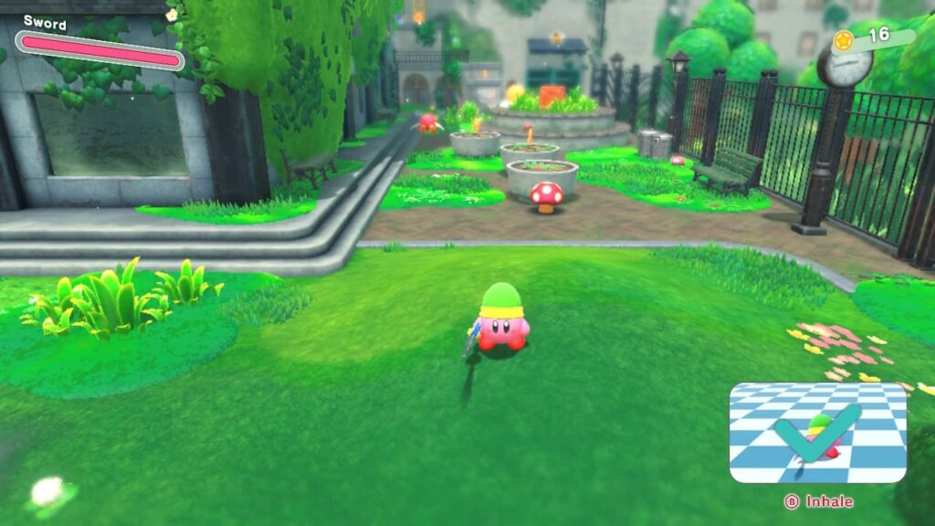 Kirby and the Forgotten Land – meč