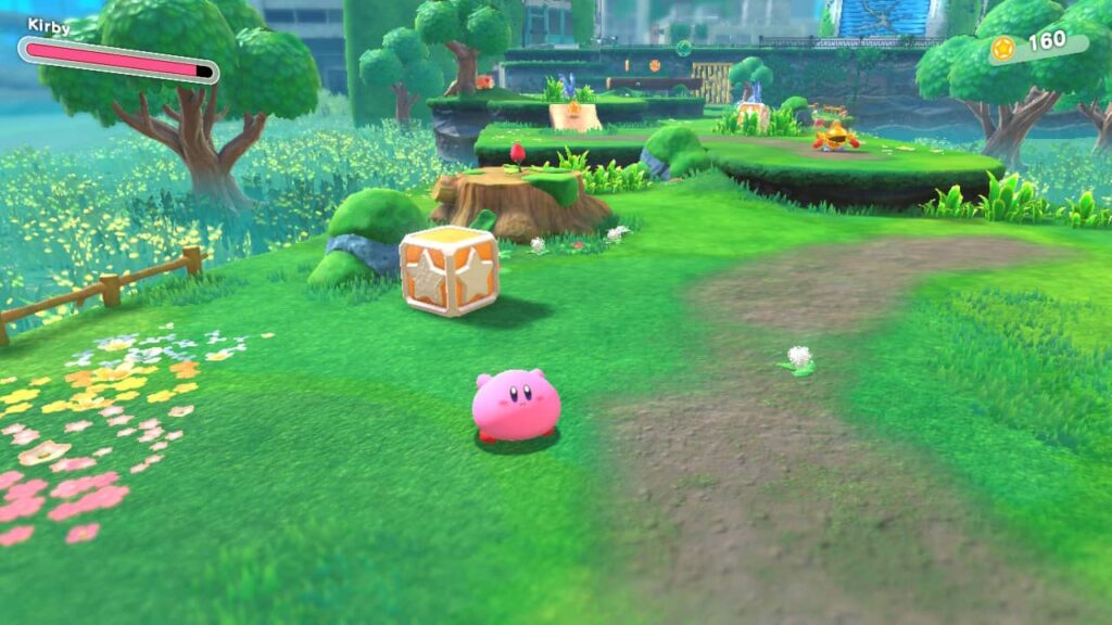 Kirby and the Forgotten Land – první úroveň