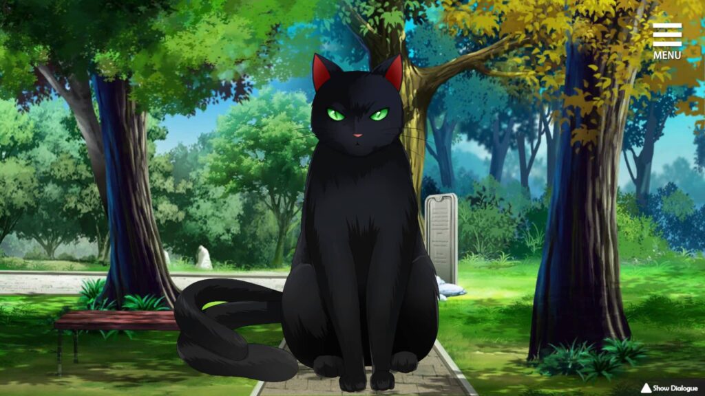 Living together with Fox Demon – naštvaná černá kočka