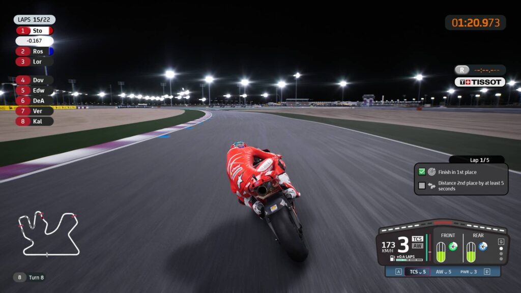 MotoGP 22 - noční závod