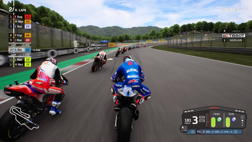MotoGP 22 - předjíždění
