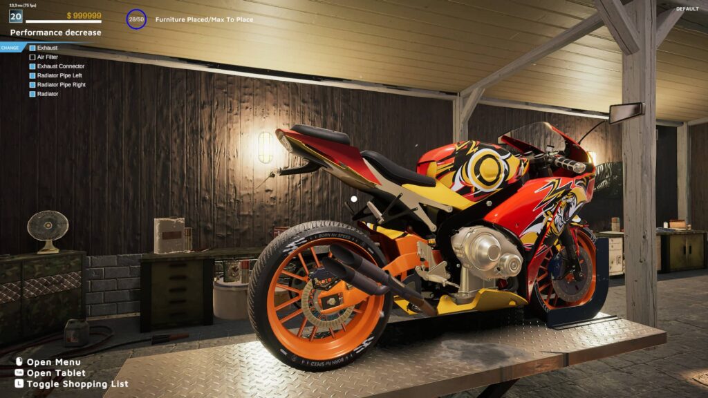 Motorcycle Mechanic Simulator 2021 - oprava motorky