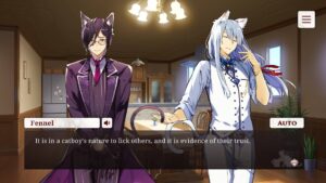 NEKOPARA - Catboys Paradise – kočkokluci olizují vše, je to přirozený projev důvěry