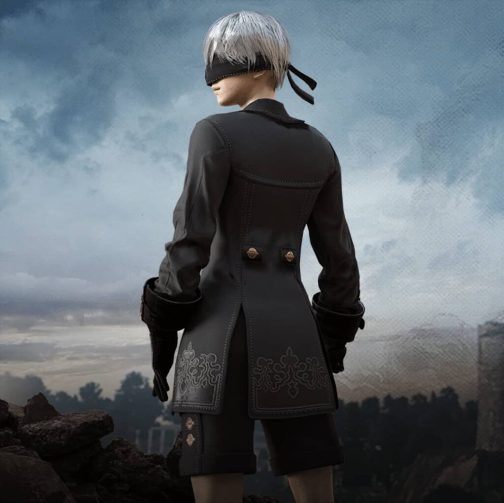 NieR crossover s PUBG – 9S