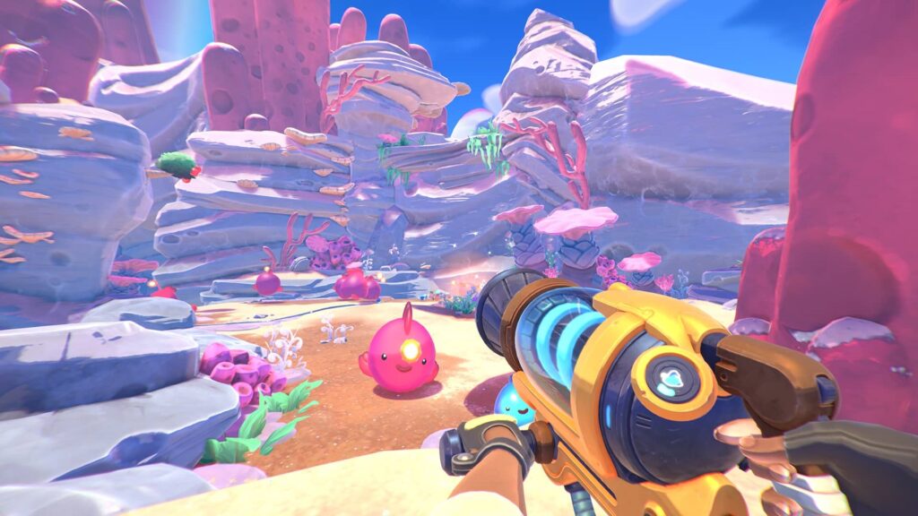 Slime Rancher 2 – korálové prostředí