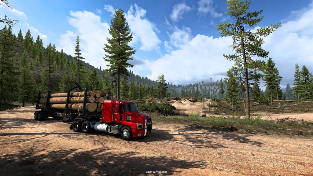 ATS Montana - převoz dřeva