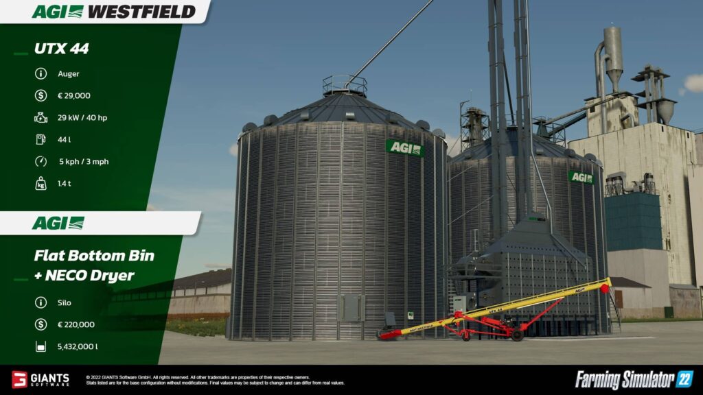 Farming Simulator 22 - AGI silo