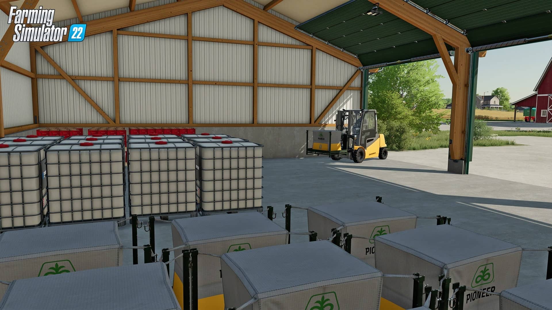 Farming Simulator 22 - limit palet