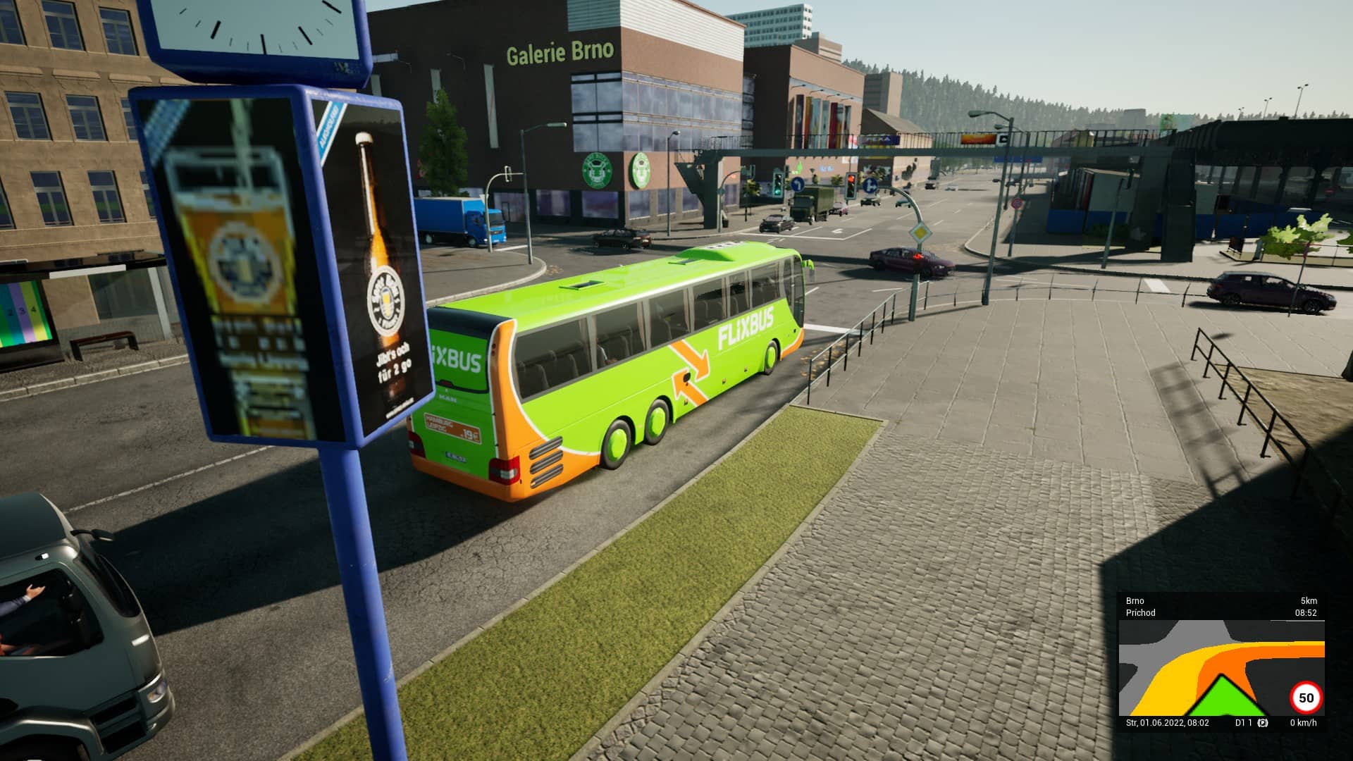 Fernbus Simulator Česká republika - Galerie Brno