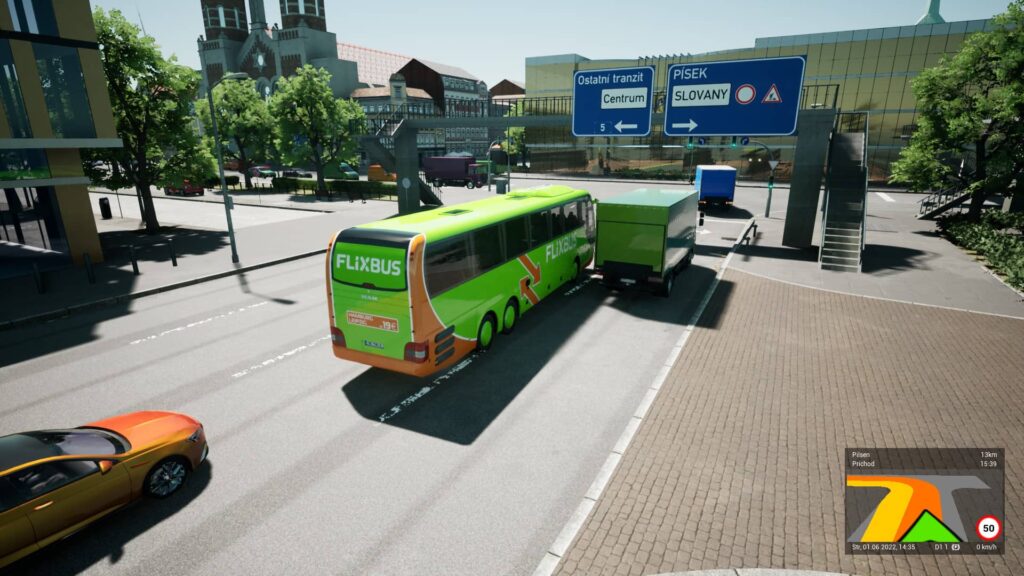 Fernbus Simulator Česká republika - Plzeň