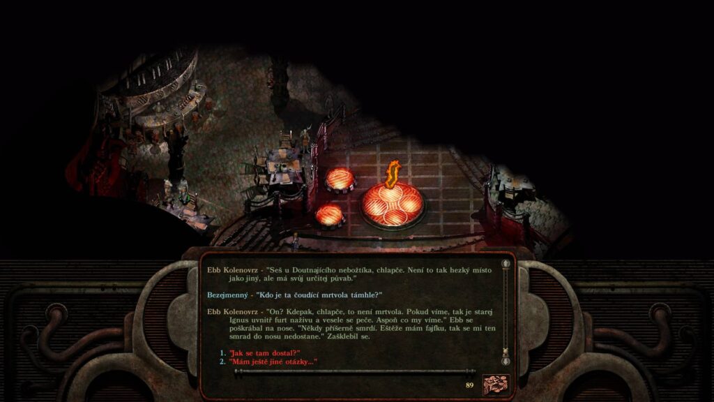 Planescape Torment – výheň