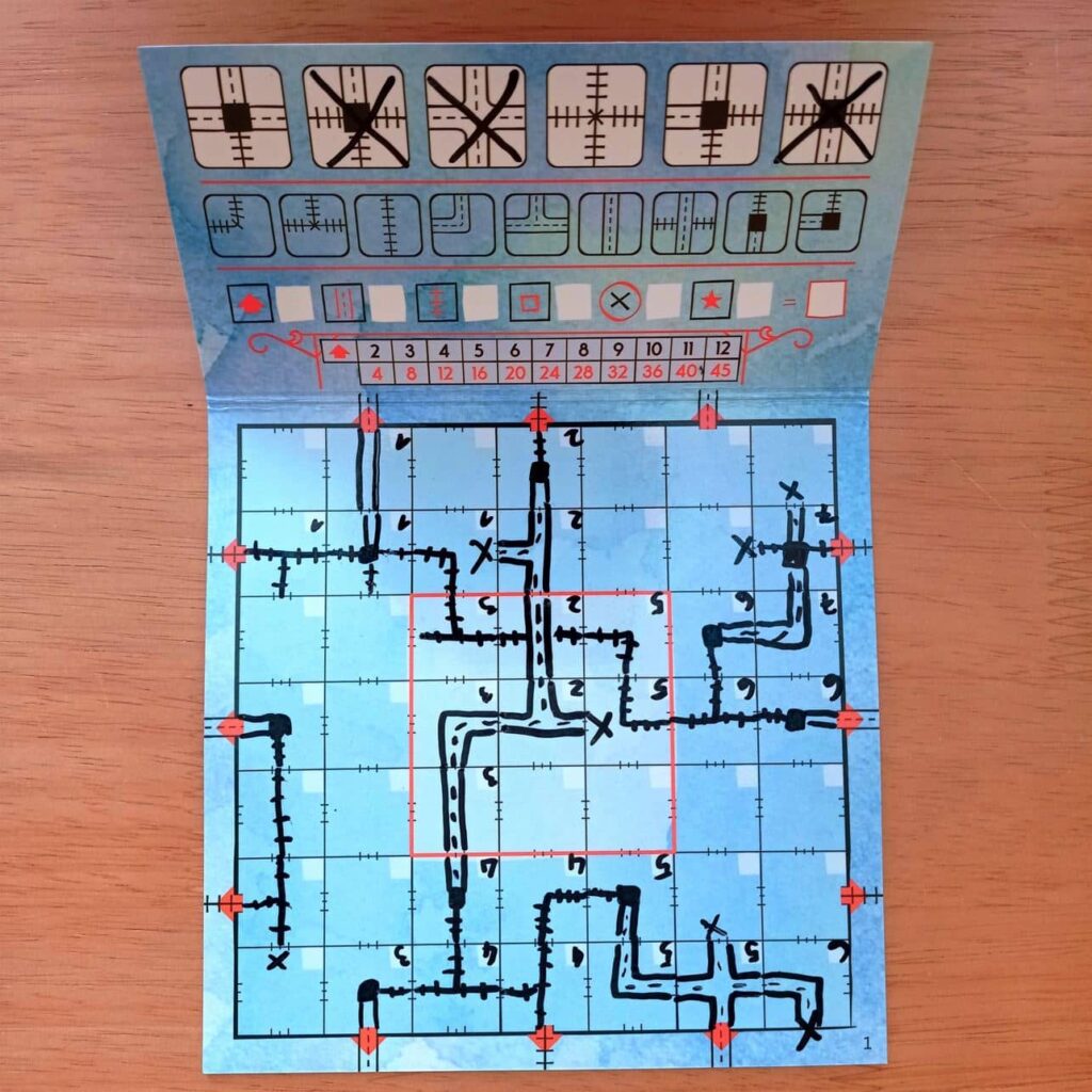Railroad Ink – Azurově modrá edice – dráha