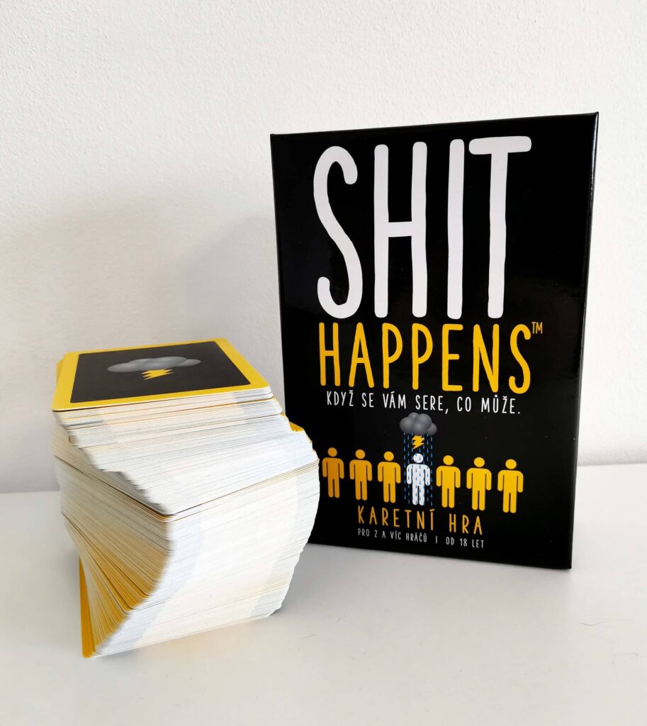 Shit Happens – komínek karet