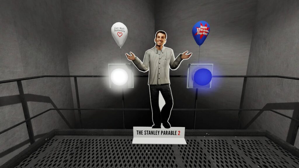 The Stanley Parable Ultra Deluxe – bílé či modré