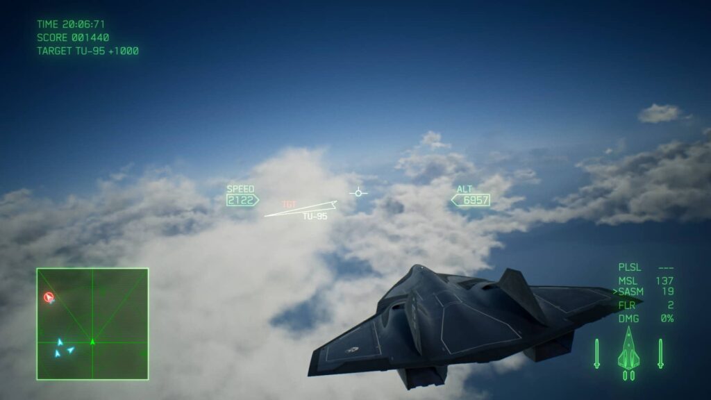 Ace Combat 7 Skies Unknown - létání
