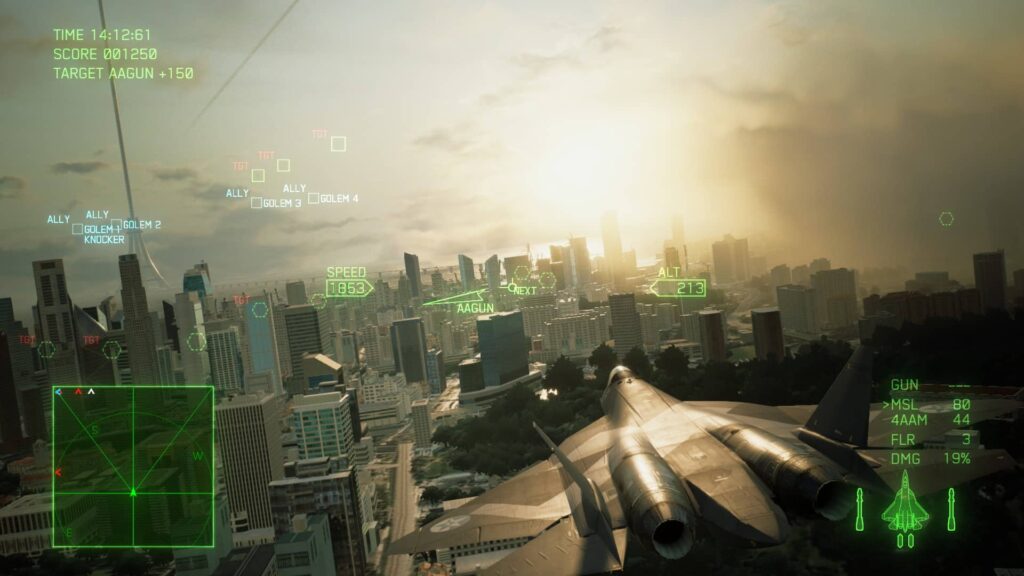 Ace Combat 7 Skies Unknown - město