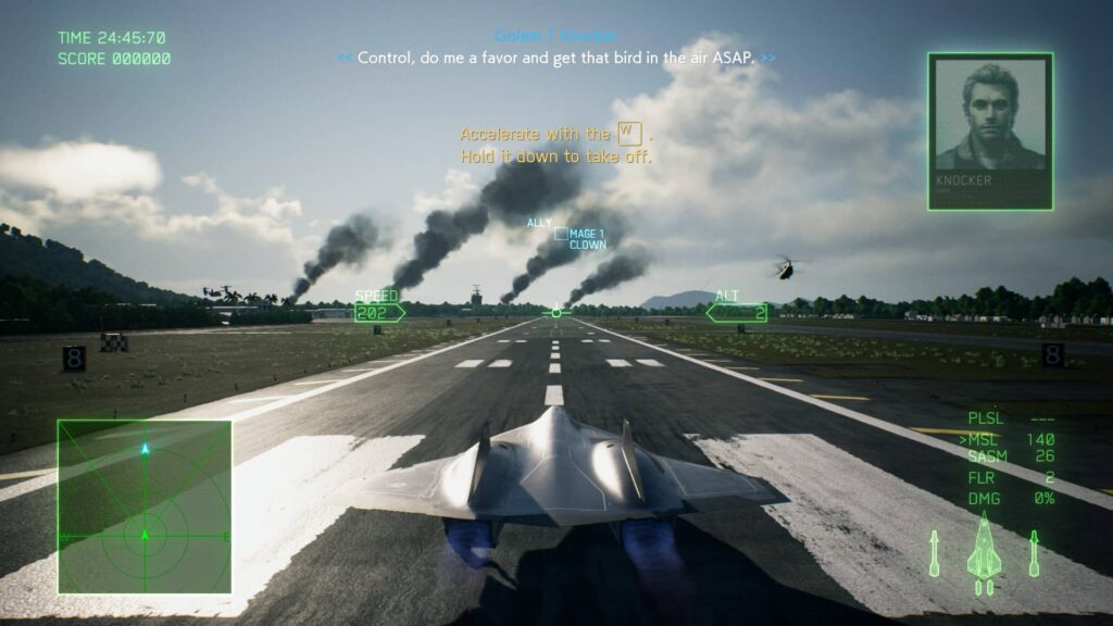 Ace Combat 7 Skies Unknown - rampa