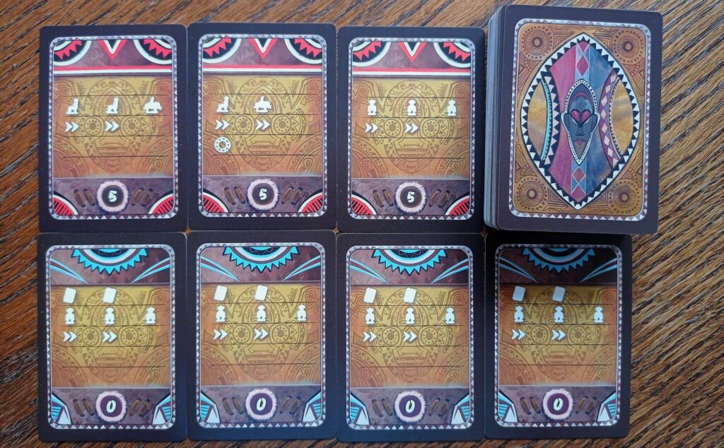Desková hra Savana - karty