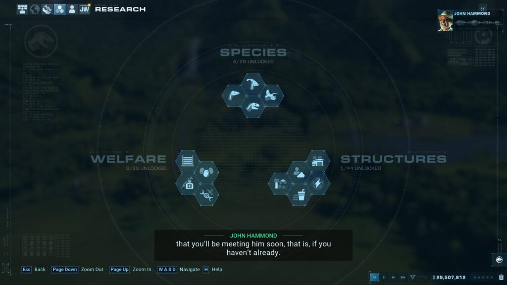 Jurassic World Evolution 2 – typy vylepšování