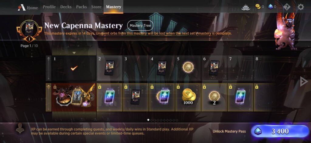 Magic The Gathering Arena – Mastery Pass v plné kráse