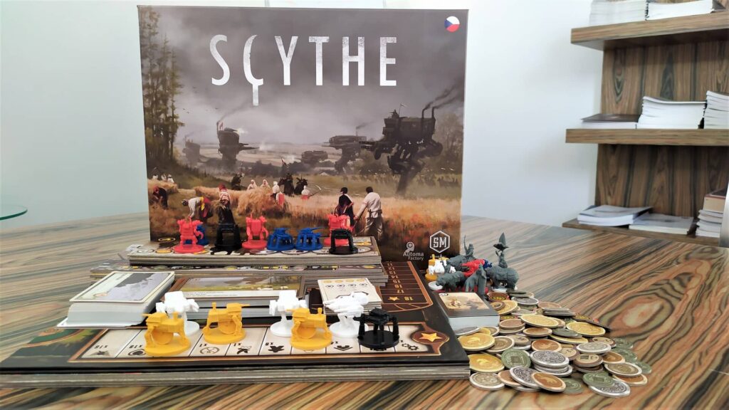 Scythe – krabice s obsahem