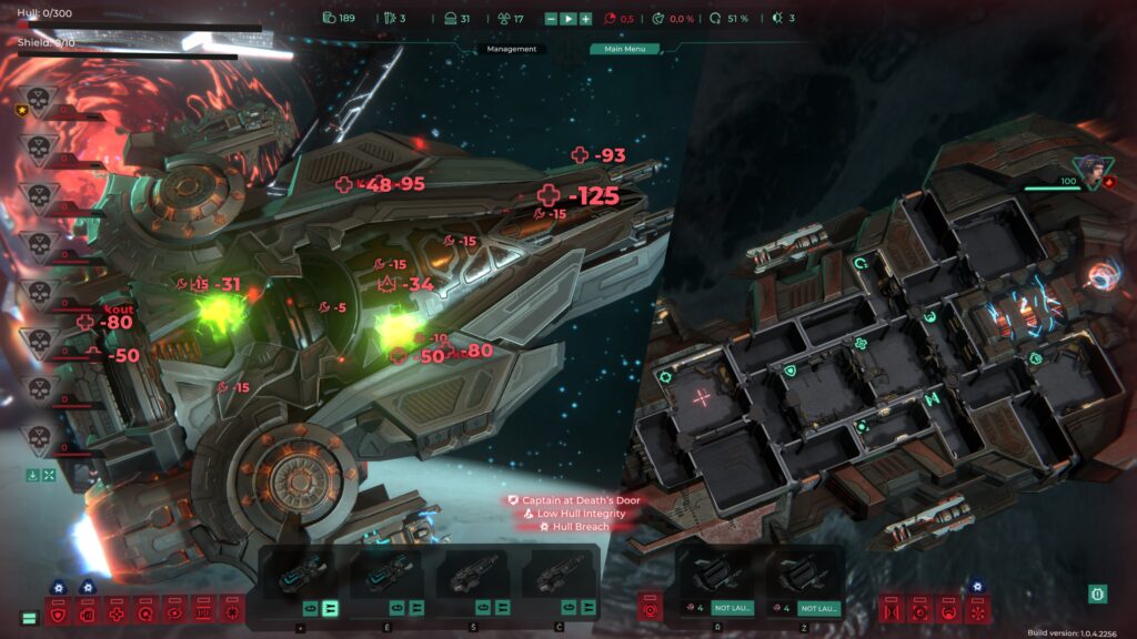 Trigon Space Story game over