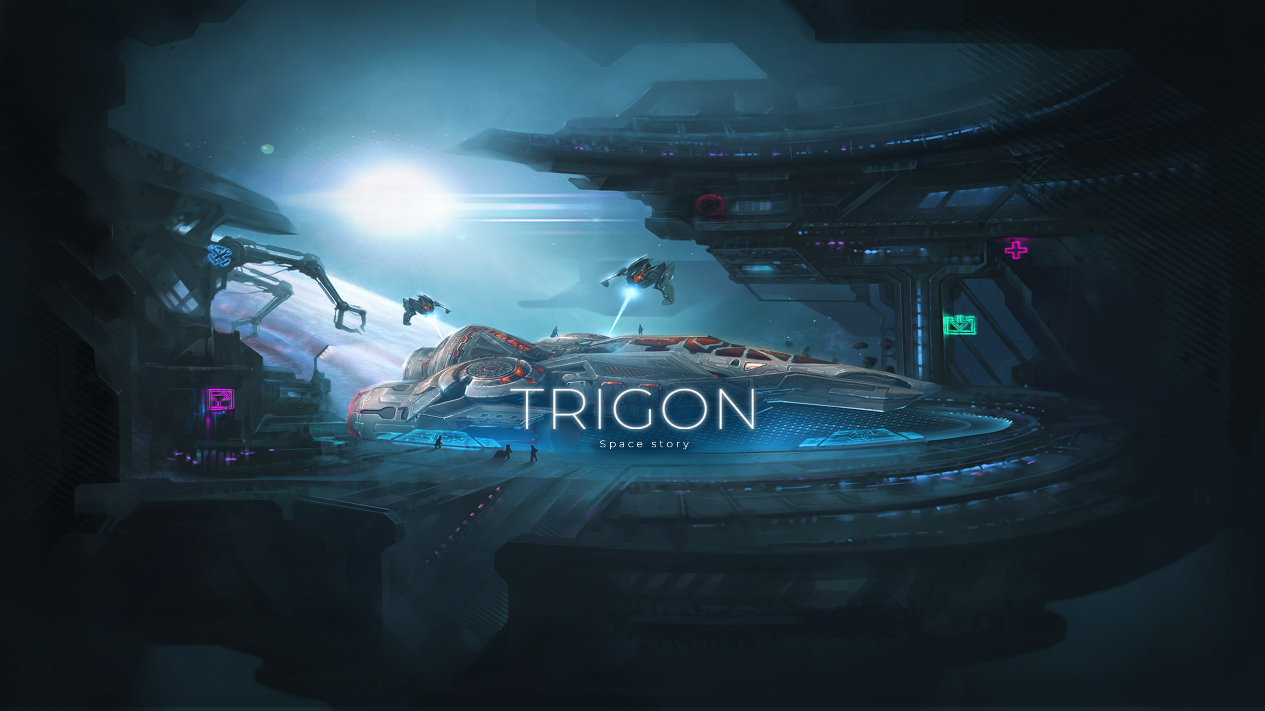 Trigon Space Story intro