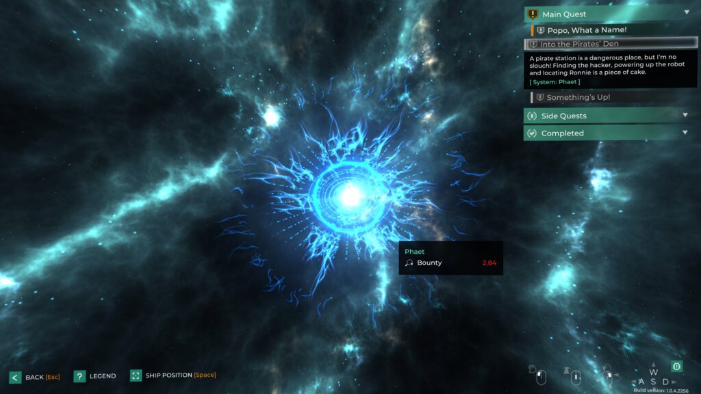 Trigon Space Story system