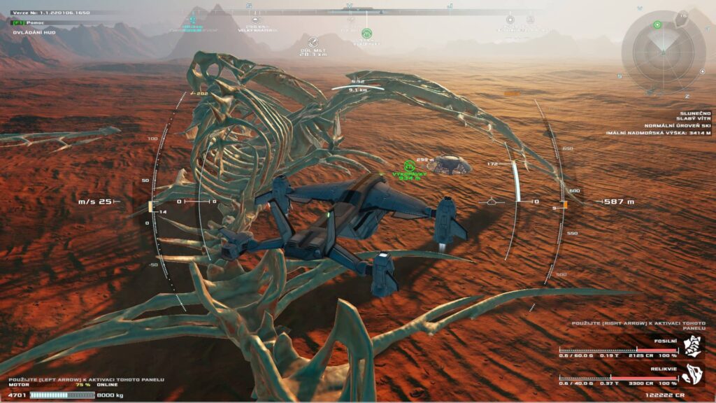 Frontier Pilot Simulator - kostra