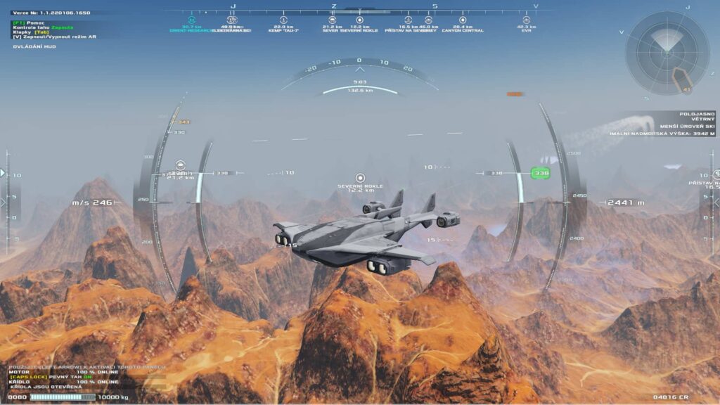 Frontier Pilot Simulator - létání