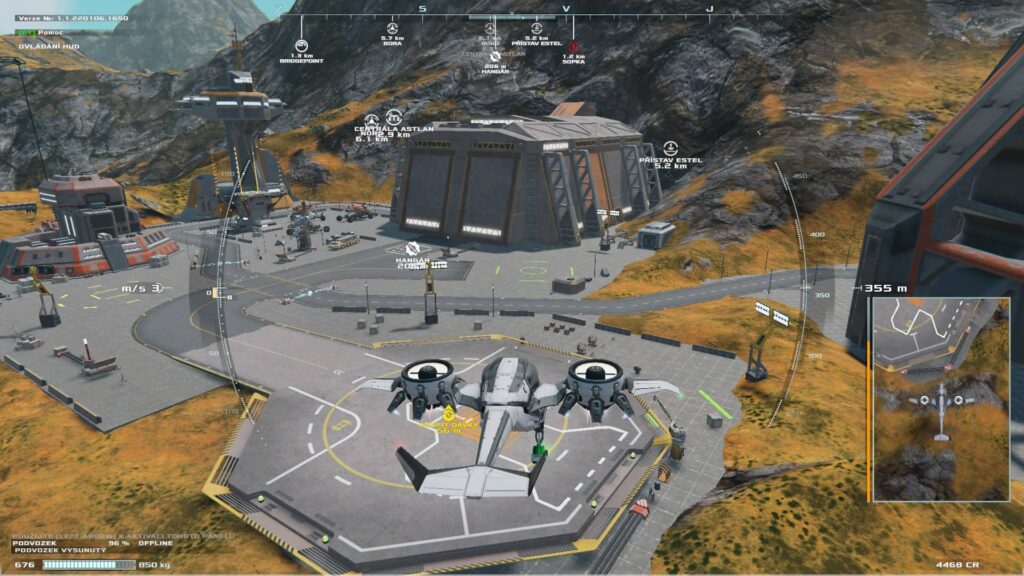 Frontier Pilot Simulator - přistávání