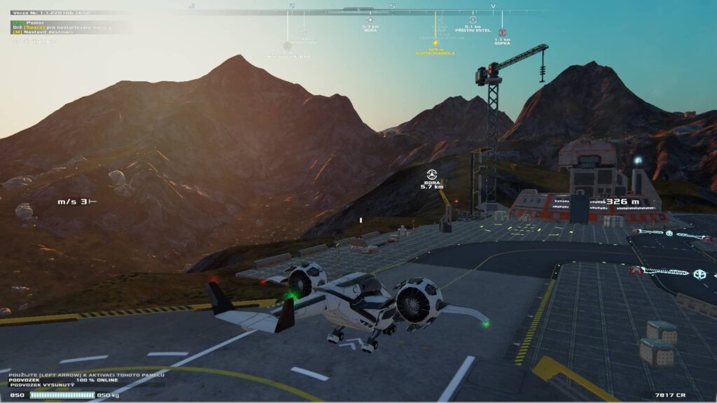 Frontier Pilot Simulator - základna