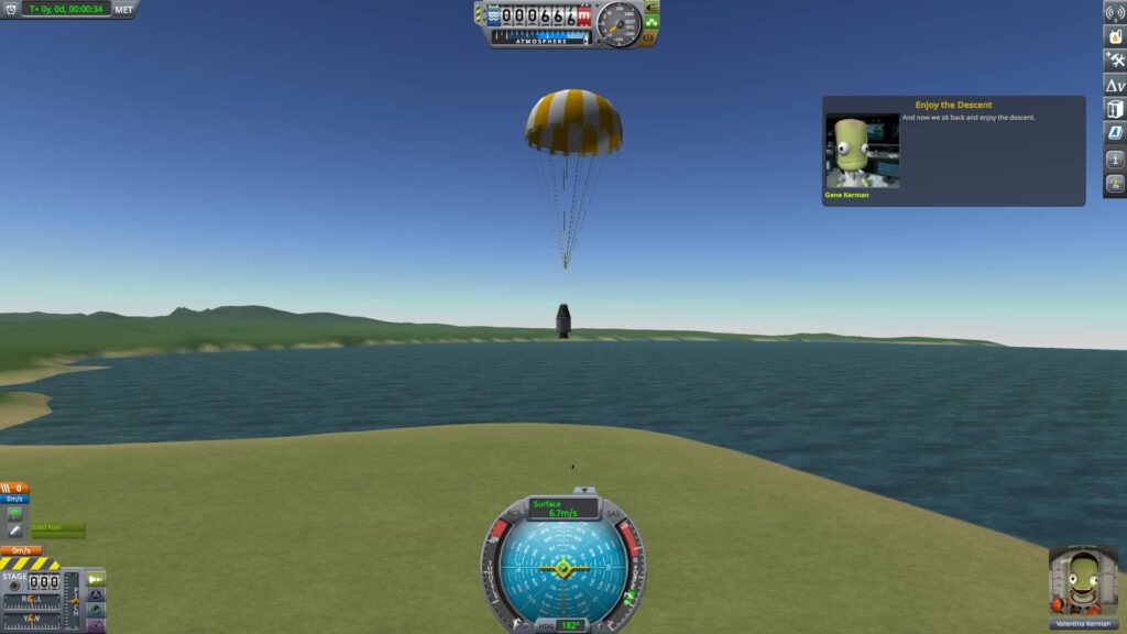 Kerbal Space Program - Padák