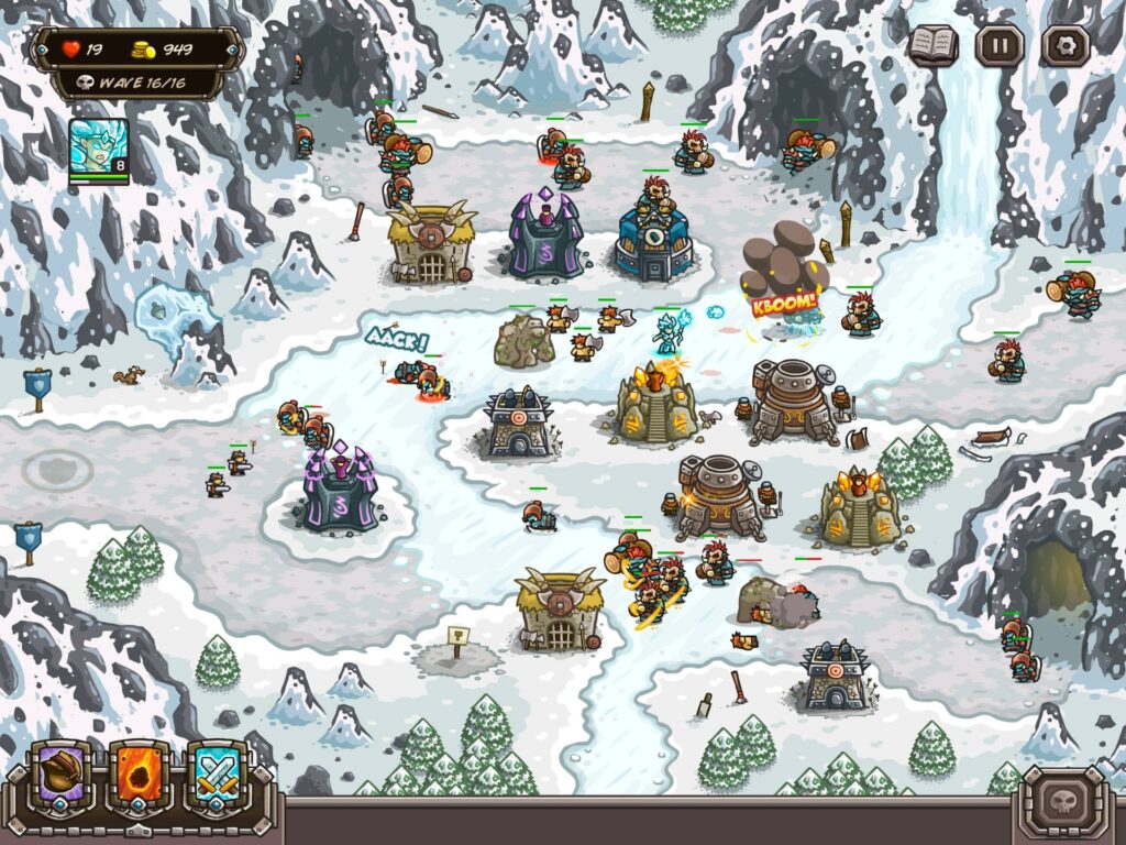 Kingdom Rush – v zimě