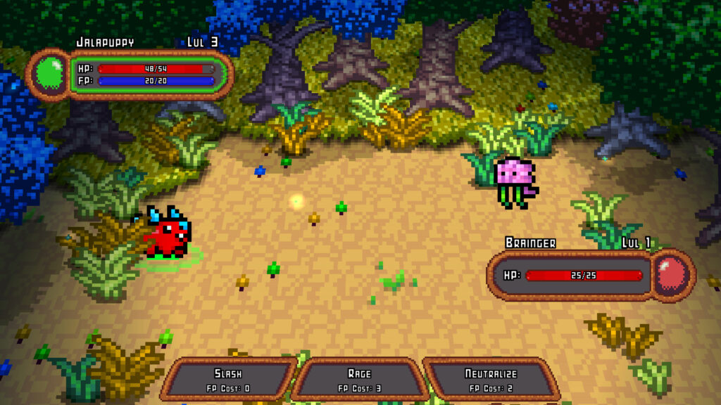 Monster Harvest fight