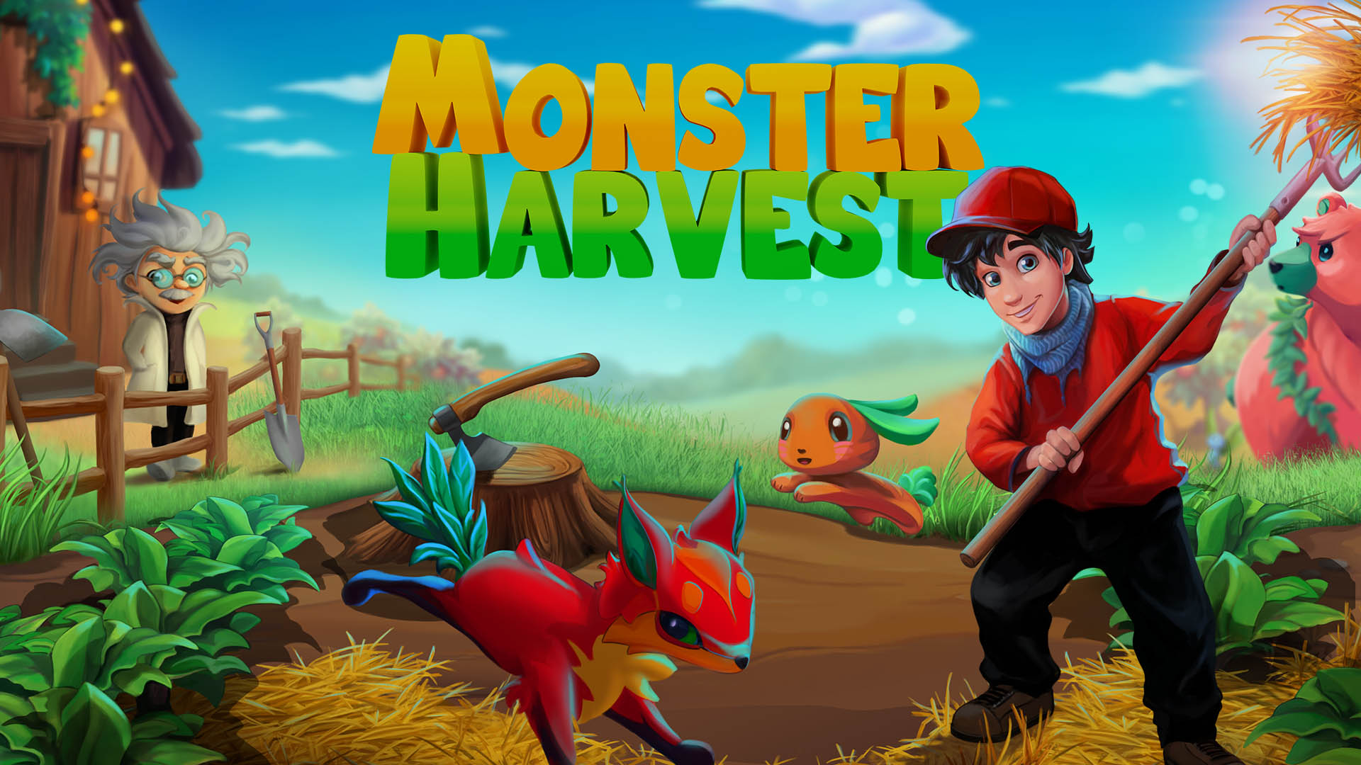 Monster Harvest intro art