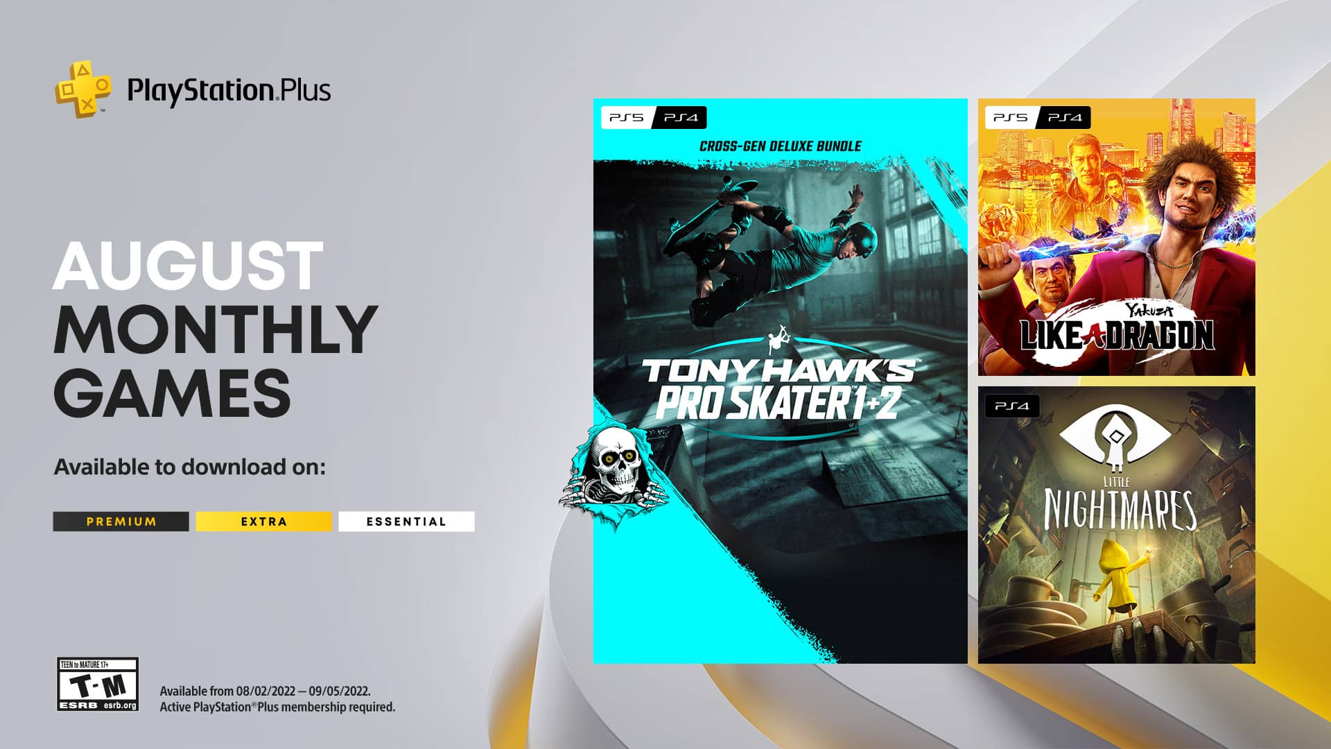 PS Plus srpen 2022
