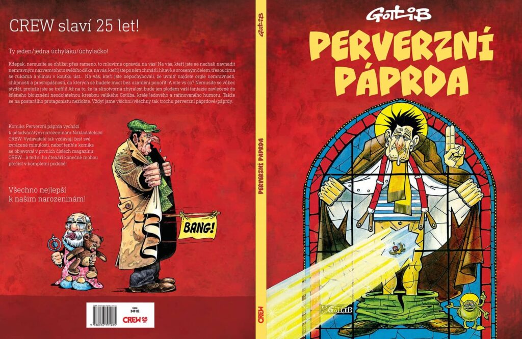 Perverzní Páparda – obal
