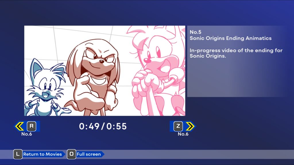 Sonic Origins – Museum