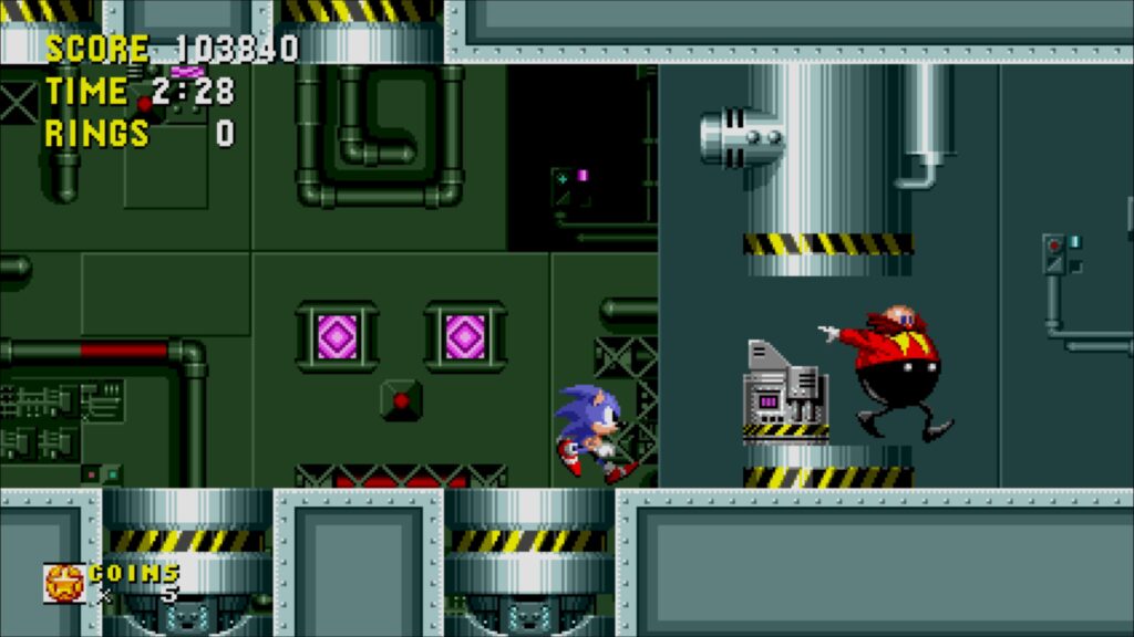 Sonic Origins – honička s Eggmanem