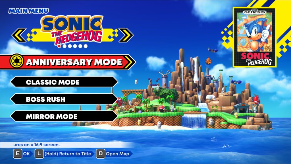 Sonic Origins – módy